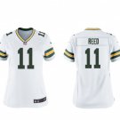 women's Activewear Football Uniform #11 Jayden Reed Jerseys White Player Game Limited Lady Shirt