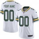 men's & kids Football Green Bay Packers Uniform #00 Custom name number Jerseys White Limited Shirt