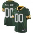 men's & kids Football Green Bay Packers Uniform #00 Custom name number Jerseys Green Limited Shirt