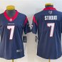 women's Activewear Football Texans Uniform #7 C.J. Stroud Jerseys Navy 2023 Draft Limited lady Shirt