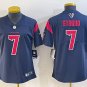 women's Activewear Football Texans Uniform #7 C.J. Stroud Jerseys Navy Alternate Limited lady Shirt