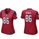 women's Activewear Football Uniform #86 Dalton Schultz Jerseys Red Player Game Limited lady Shirt