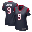 women's Activewear Football Uniform #9 Brevin Jordan Jerseys Navy Player Game Limited lady Shirt
