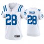 women's Activewear Football Uniform #28 Jonathan Taylor Jerseys White Player Game Limited lady Shirt