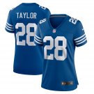 women's Activewear Football Uniform #28 Jonathan Taylor Jerseys Royal Alternate Limited lady Shirt