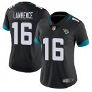 women's Activewear Football Uniform #16 Trevor Lawrence Jerseys Black Player Game Limited lady Shirt