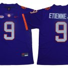 men's & youth Activewear Football Uniform #9 Travis Etienne Jerseys Purple Tigers College Shirt