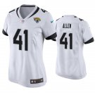 women's Activewear Football Uniform #41 Josh Allen Jerseys White Player Game Limited lady Shirt