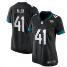 women's Activewear Football Uniform #41 Josh Allen Jerseys Black Player Game Limited lady Shirt