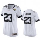 women's Activewear Football Uniform #23 Foyesade Oluokun Jerseys White Player Limited lady Shirt