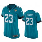 women's Activewear Football Uniform #23 Foyesade Oluokun Jerseys Teal Player Limited lady Shirt