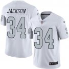 men's & kids Activewear Football Uniform #34 Bo Jackson Jerseys White Retired Player Alternate Shirt