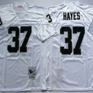 men's & youth Activewear Football Uniform #37 Lester Hayes Jerseys M&N Vintage White Throwback Shirt