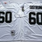 men's & youth Activewear Football Uniform #60 Otis Sistrunk Jerseys Vintage White Throwback Shirt