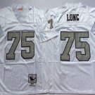 men's & youth Activewear Football Uniform #75 Howie Long Jerseys M&N Vintage White Throwback Shirt