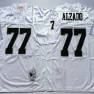 men's & youth Activewear Football Uniform #77 Lyle Alzado Jerseys M&N Vintage White Throwback Shirt