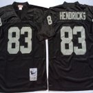 men's & youth Activewear Football Uniform #83 Ted Hendricks Jerseys Vintage Black Throwback Shirt