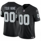 men's & kids Las Vegas Raiders Uniform #00 Custom name number Jerseys Black F.U.S.E Limited Shirt