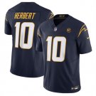men's & kids Activewear Football Uniform 10 Justin Herbert Jerseys 2024 Navy John Madden Patch Shirt
