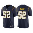 men's & kids Activewear Football Uniform 52 Khalil Mack Jerseys Navy Player Game Limited Shirt