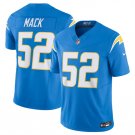 men's & kids Activewear Football Uniform 52 Khalil Mack Jerseys Powder Blue F.U.S.E. Limited Shirt