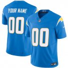men's & kids Los Angeles Chargers Uniform #00 Custom name number Jerseys Blue F.U.S.E Limited Shirt