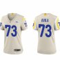 women's Activewear Football Uniform 73 Steve Avila Jerseys Bone Player Game Limited lady Shirt