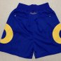 men's Los Angeles Rams Royal Just Don Pocket Zipper Football Shorts