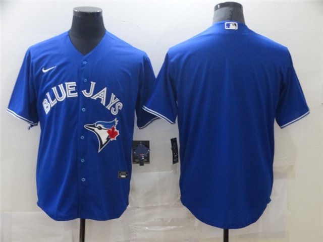 men's & youth Baseball Uniform Toronto Blue Jays Blank Jerseys Royal Alternate Player Game Shirt