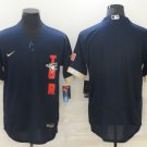 men's & youth Activewear Baseball Uniform Toronto Blue Jays Blank Jerseys Navy 2021 All-Star Shirt
