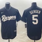 men's & youth Activewear Baseball Uniform 5 Corey Seager Jerseys Black Collection CoolBase Shirt