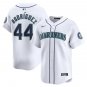 men's & youth Activewear Baseball Uniform 44 Julio Rodr&Atilde;&shy;guez Jerseys White Home Limited Shirt