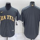mens & youth Activewear Baseball Uniform Seattle Mariners Blank Jerseys Charcoal 2022 All-Star Shirt