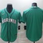 mens & youth Activewear Baseball Uniform Seattle Mariners Blank Jerseys Aqua Alternate Player Shirt