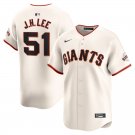 men's & youth Activewear Baseball Uniform 51 Jung Hoo Lee Jerseys Cream Home Limited Player Shirt