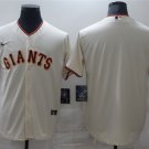 men's & youth Activewear Baseball Uniform San Francisco Giants Blank Jerseys Cream Home Player Shirt