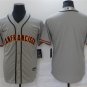 men's & youth Activewear Baseball Uniform San Francisco Giants Blank Jerseys Gray Away Player Shirt