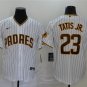 men's & youth Activewear Baseball Uniform 23 Fernando Tatis Jr. Jerseys White Home Limited Shirt