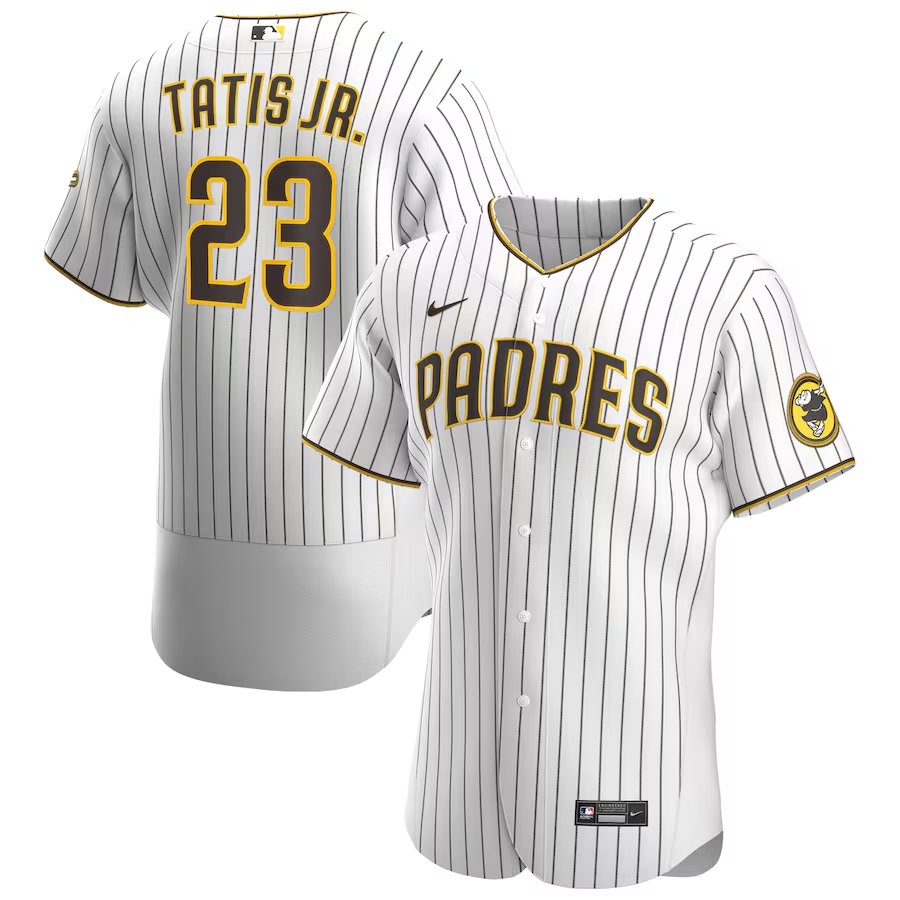 men's & youth Activewear Baseball Uniform 23 Fernando Tatis Jr. Jerseys White Home Elite Shirt
