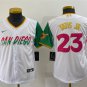 men's & youth Activewear Baseball Uniform 23 Fernando Tatis Jr. Jerseys White City Connect Shirt