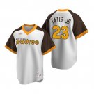 men's & youth Activewear Baseball Uniform 23 Fernando Tatis Jr. Jerseys White Cooperstown Shirt