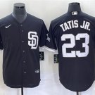 men's & youth Activewear Baseball Uniform 23 Fernando Tatis Jr. Jerseys Black CoolBase Shirt