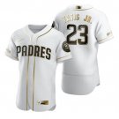 men's & youth Activewear Baseball Uniform 23 Fernando Tatis Jr. Jerseys White Golden Edition Shirt