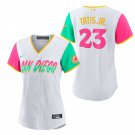 women's Activewear Baseball Uniform 23 Fernando Tatis Jr. Jerseys White 2022 City Connect lady Shirt