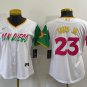women's Activewear Baseball Uniform 23 Fernando Tatis Jr. Jerseys White 2022 City Connect lady Shirt