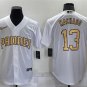 men's & youth Activewear Baseball Uniform 13 Manny Machado Jerseys White 2022 All-Star Game Shirt