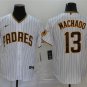 men's & youth Activewear Baseball Uniform 13 Manny Machado Jerseys White Home Limited Player Shirt
