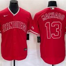 men's & youth Activewear Baseball Uniform 13 Manny Machado Jerseys Red CoolBase Shirt