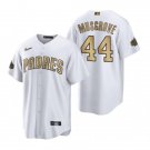 men's & youth Activewear Baseball Uniform 44 Joe Musgrove Jerseys White 2022 All-Star Game Shirt