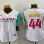 women's Activewear Baseball Uniform 44 Joe Musgrove Jerseys White 2022 City Connect lady Shirt